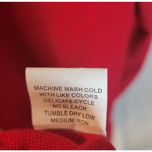 Turtle Bay New York‎ Men's Red Short Sleeve Polo Shirt Size L - Picture 3 of 7